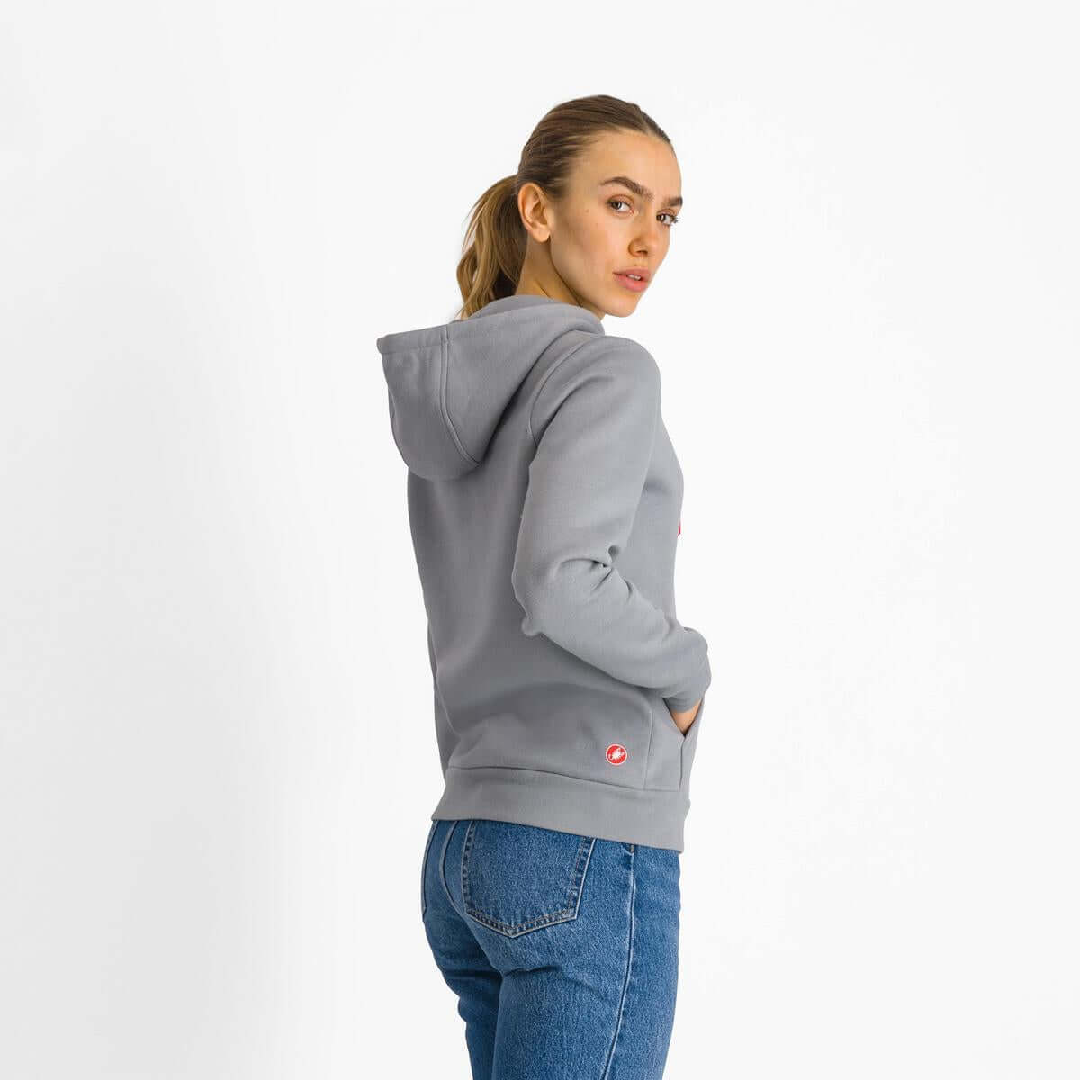 Image Sweatshirt À Capuche Classico W - Femme | Castelli /// Triathlon Store