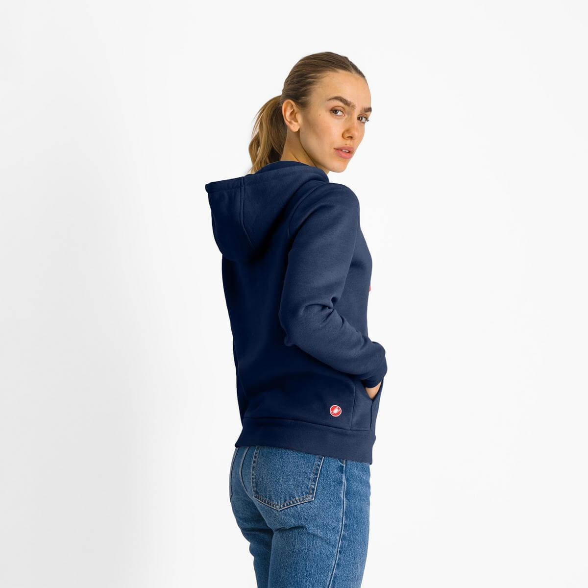 Image Sweatshirt À Capuche Classico W - Femme | Castelli /// Triathlon Store
