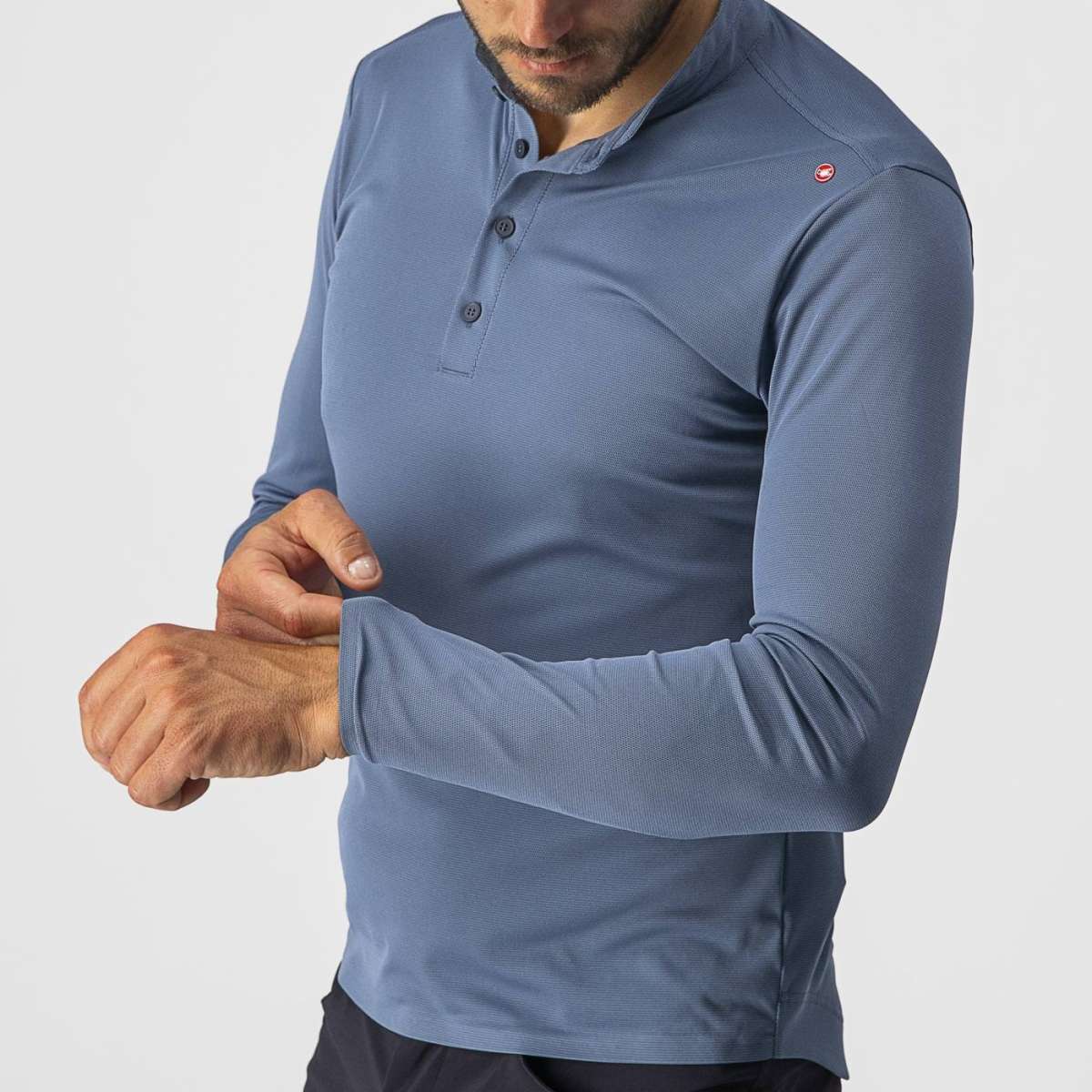 TECH 2 HENLEY LS T-SHIRT | Castelli