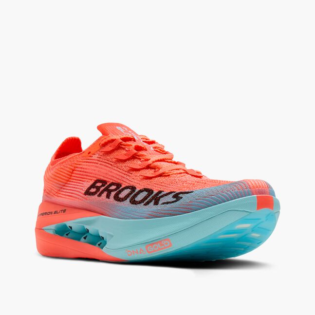 Brooks Hyperion Elite 4 Men Illusion Blue Coral Orange