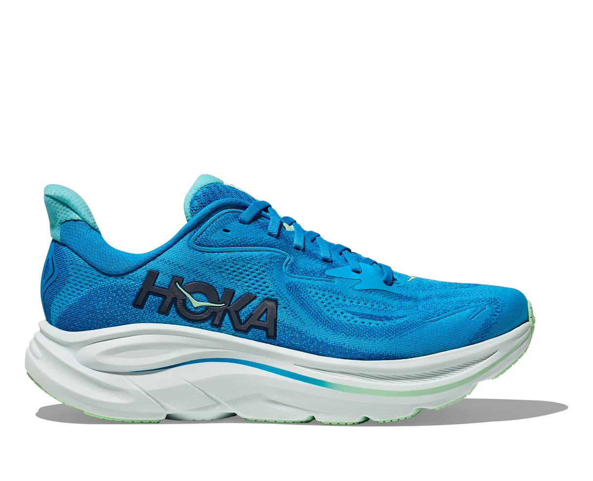 Hoka Clifton 9 Mens Stardust - Electric Cobalt