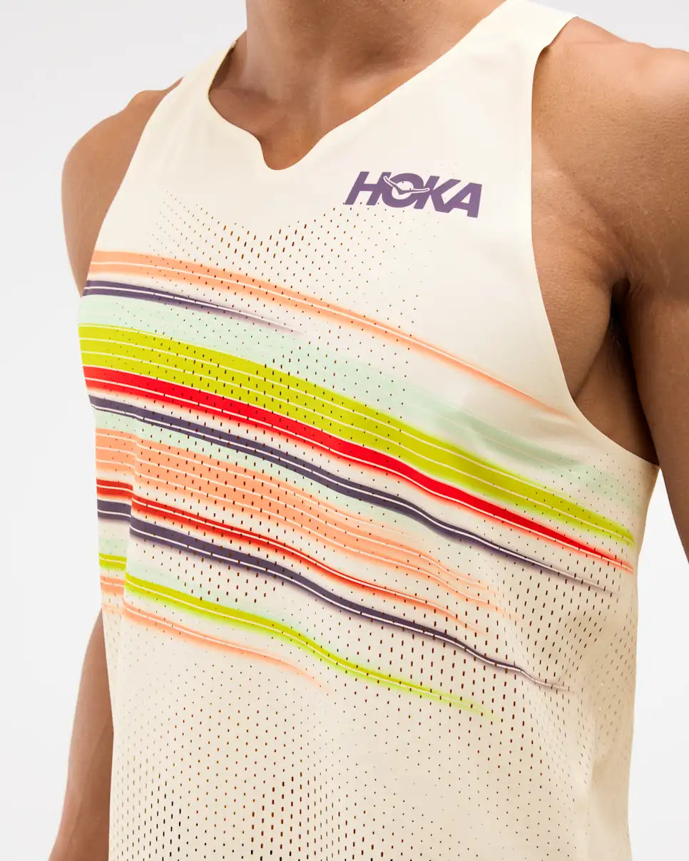 RACE DAY SINGLET - HOMME | HOKA