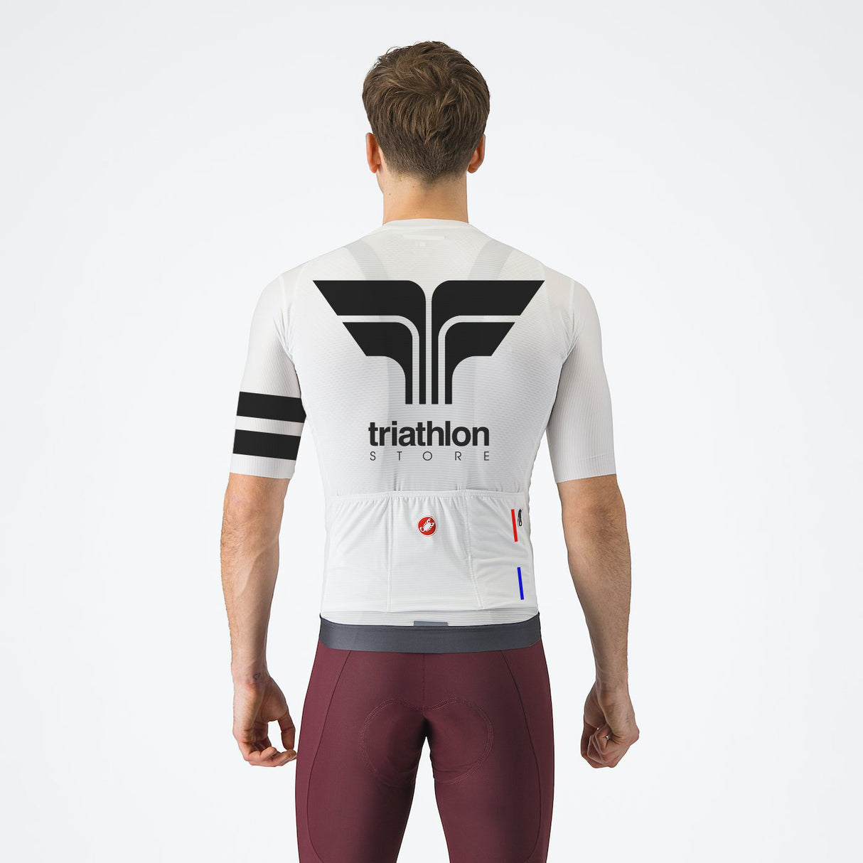 Camiseta TSN Espresso Blanca - Hombre | Castelli