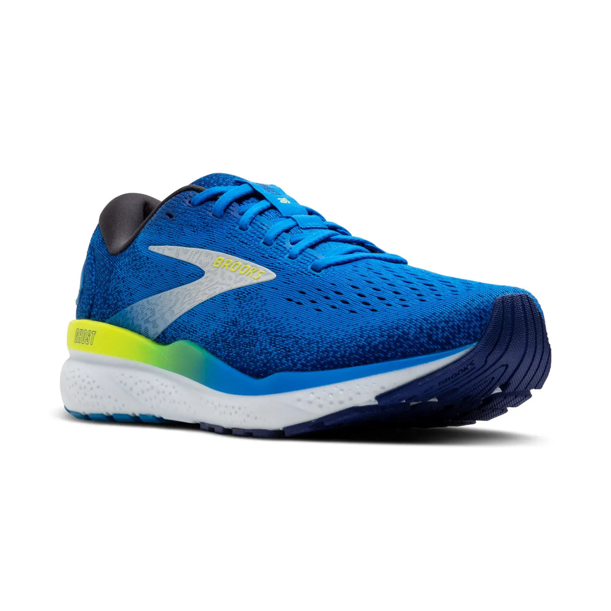 Brooks Ghost 16 Mens Fiery Red/Ebony/Cockatoo
