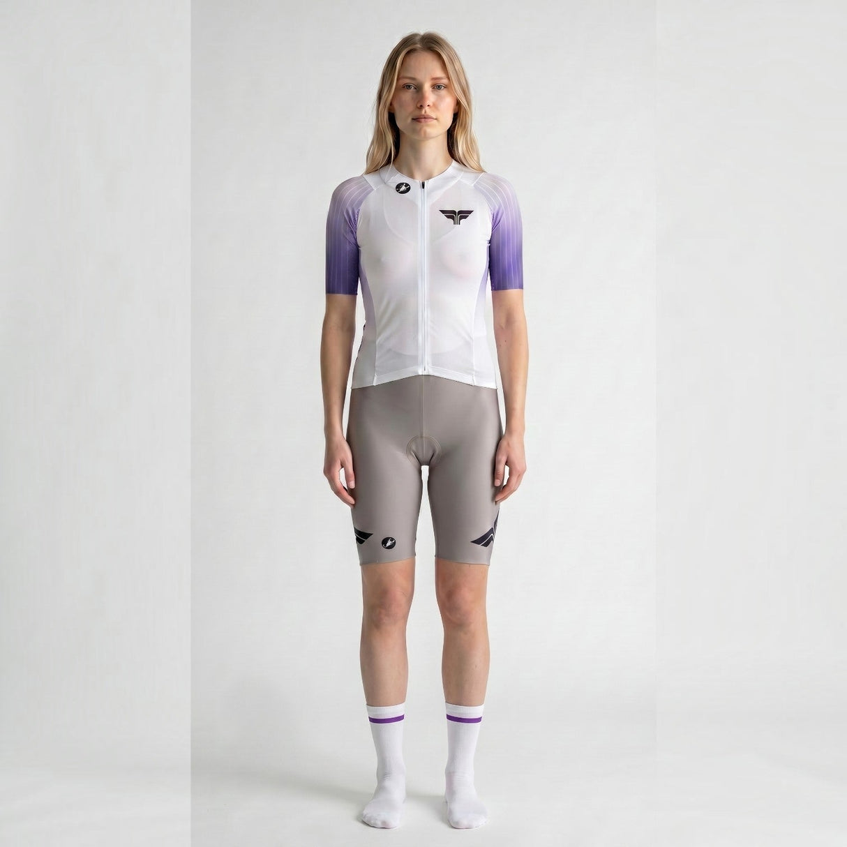 Trifonction triathlon Sanremo 3 TS blanc ultra violet femme | Castelli