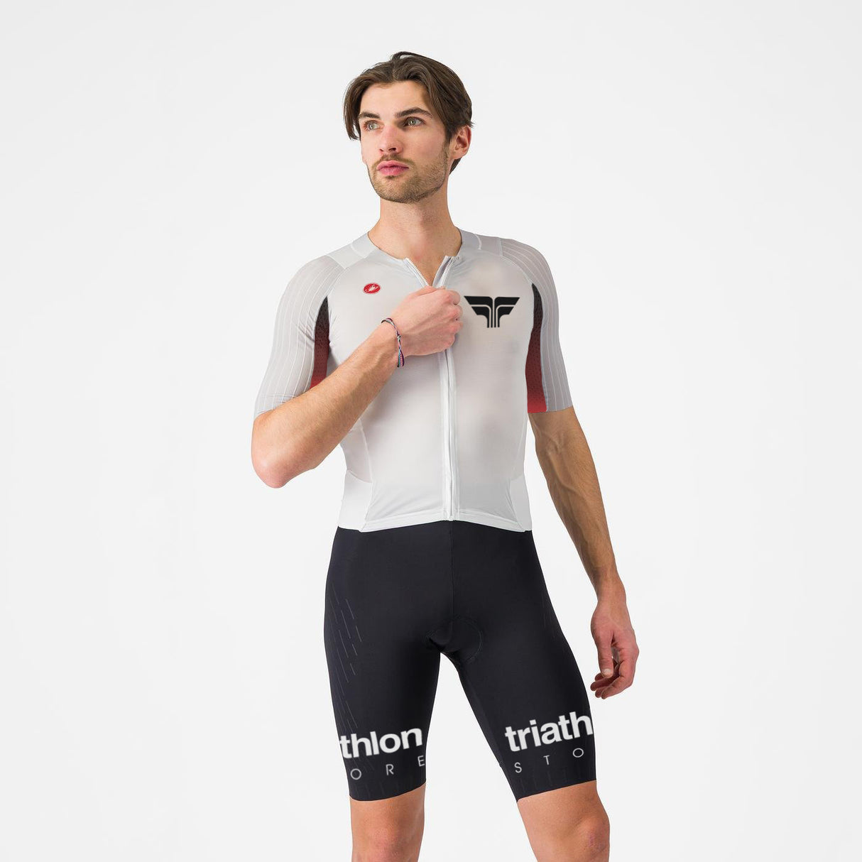 Sanremo 3 TS homme blanc noir | Castelli