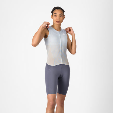 Trifonction triathlon Free Sanremo 3 sans manche femme | Castelli