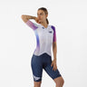 Trifonction triathlon Sanremo 3 TS purple navy femme | Castelli