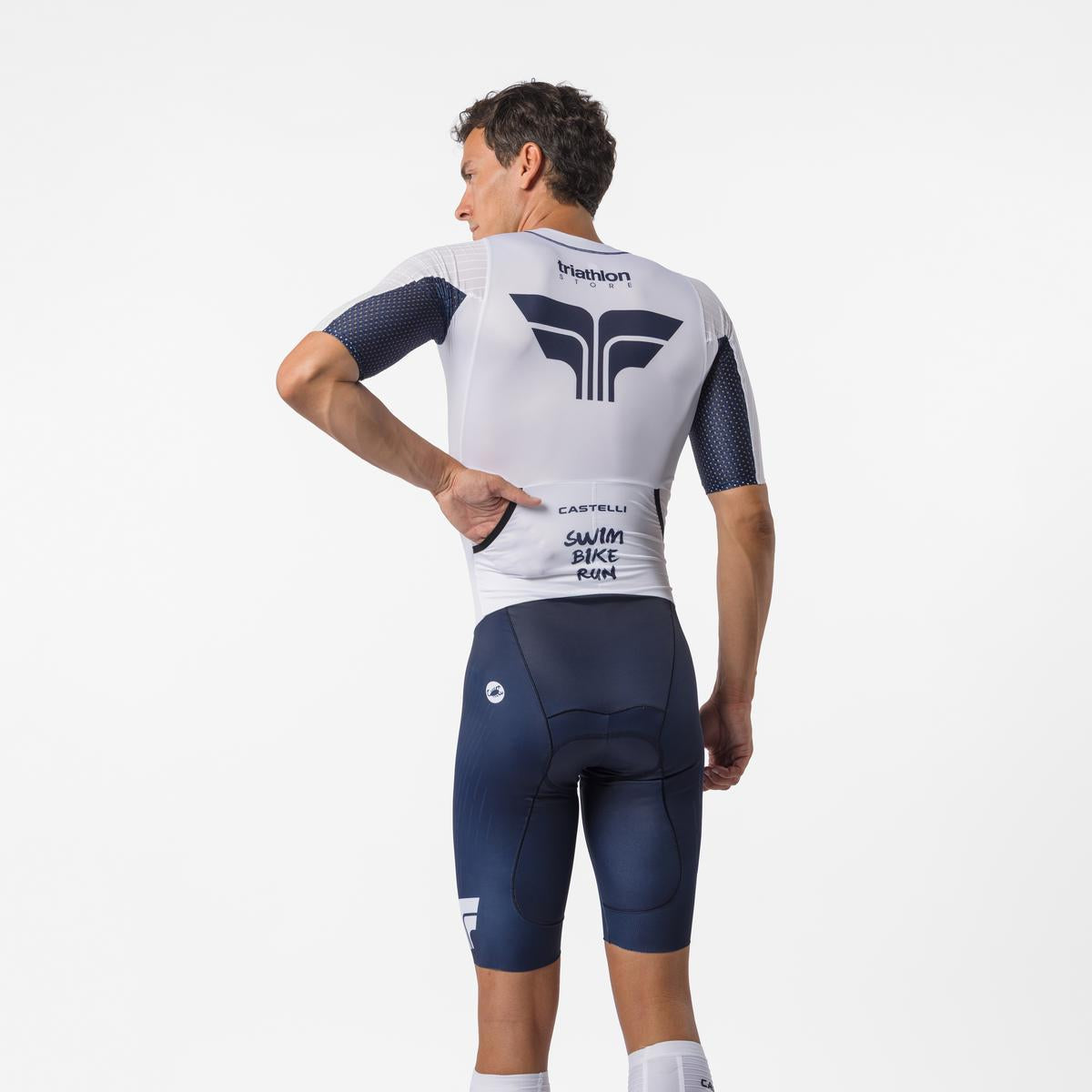 Sanremo 3 TS hombre blanco marino | Castelli