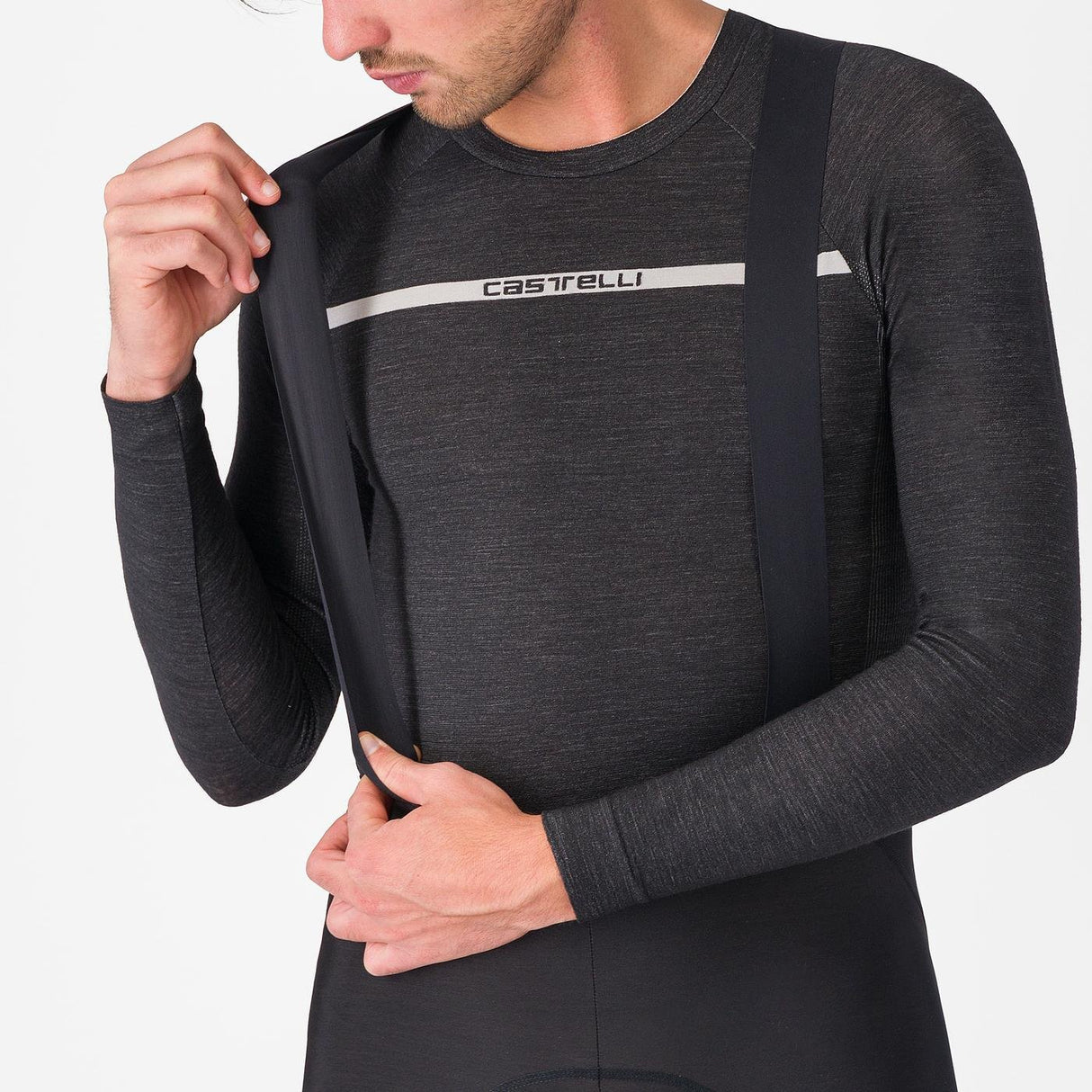 Entrata Castelli Men's Long Bib Shorts