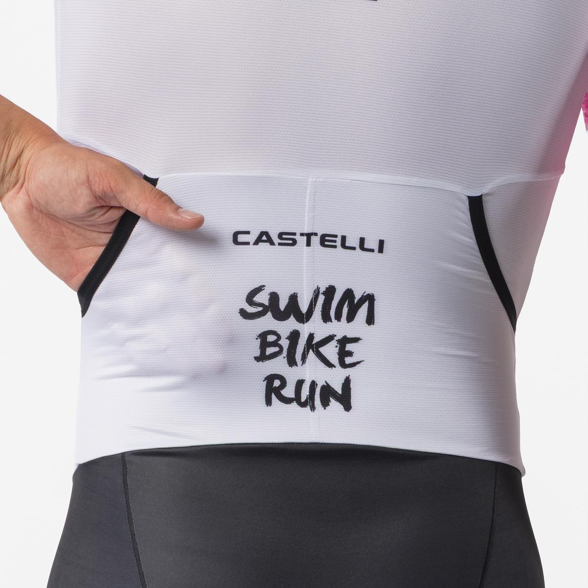 Sanremo 3 TS triathlon trisuit for men white navy | Castelli