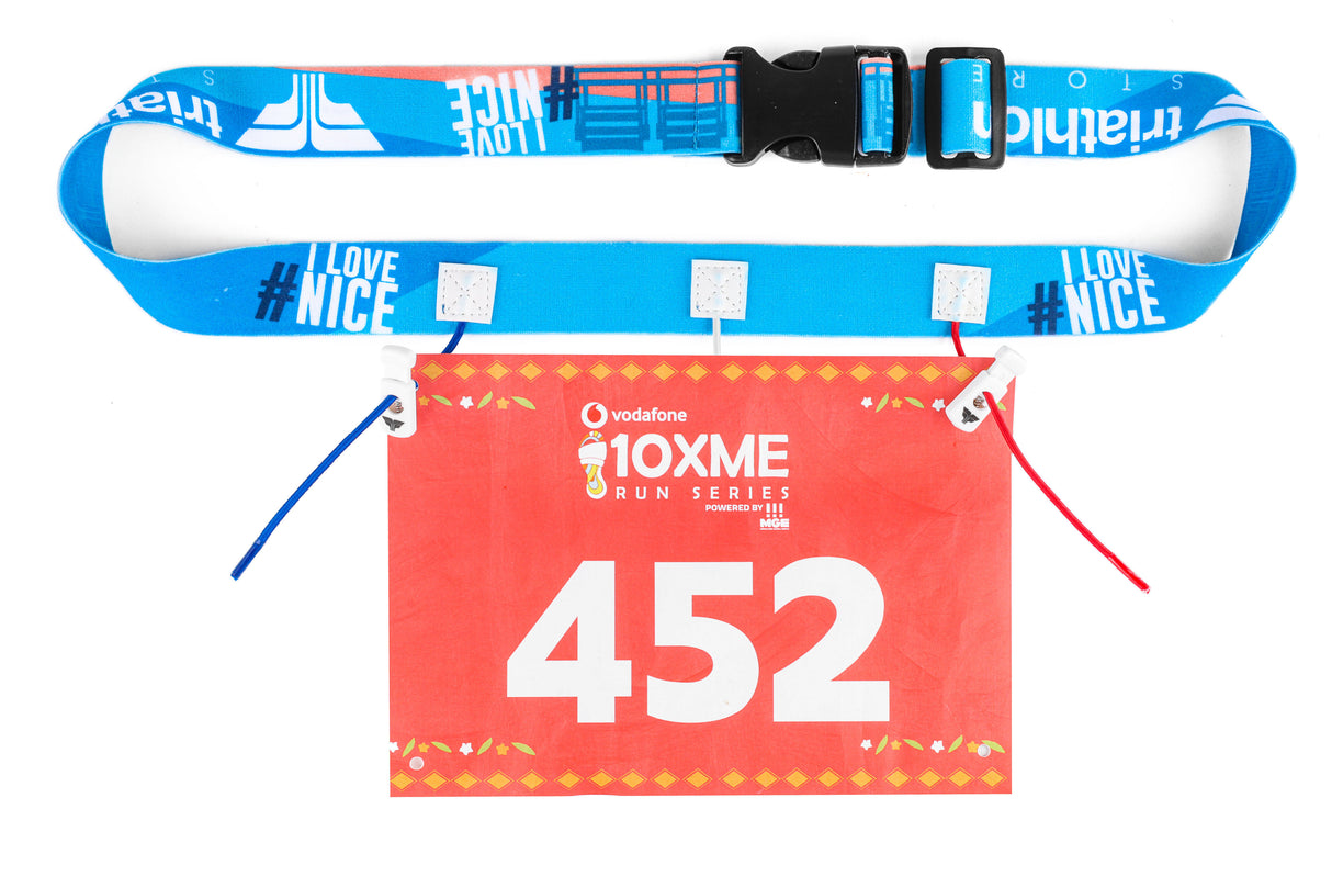 Black Triathlon Ts Bib Belt