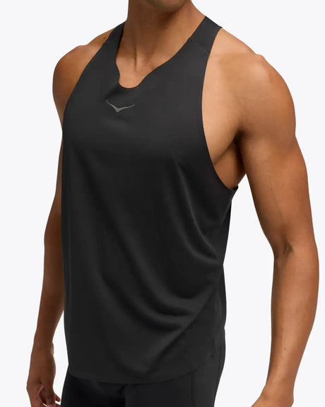 Hoka men's race day tank top |