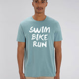 Image Tshirt Swim Bike Run Creator Triathlon Store Unisexe | Triathlon Store /// Triathlon Store