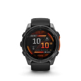 Image Fenix 8 Amoled 51 Titane Noir | Garmin /// Triathlon Store