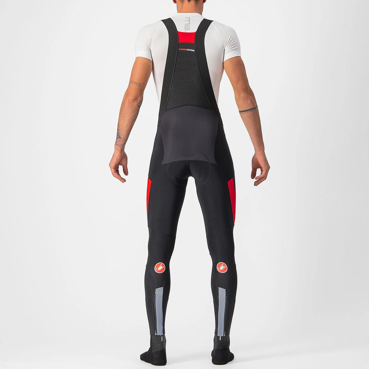 Culote largo con tirantes Sorpasso Ros - Hombre | Castelli