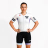 Sanremo 2 TS blanco azul violeta degradado mujer | Castelli