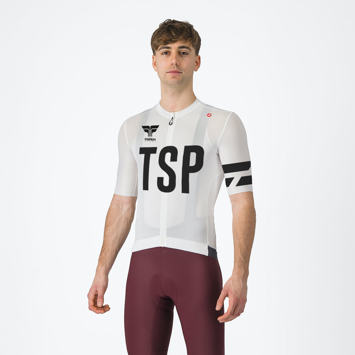 Camiseta blanca Tsp Espresso - Hombre | Castelli