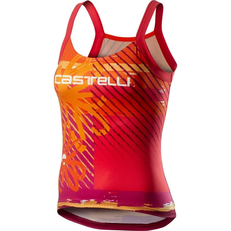 Top UPF 0 fleur fluo | Castelli
