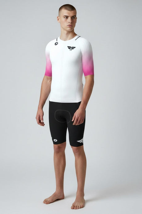 Sanremo 3 TS triathlon trisuit for men white navy | Castelli